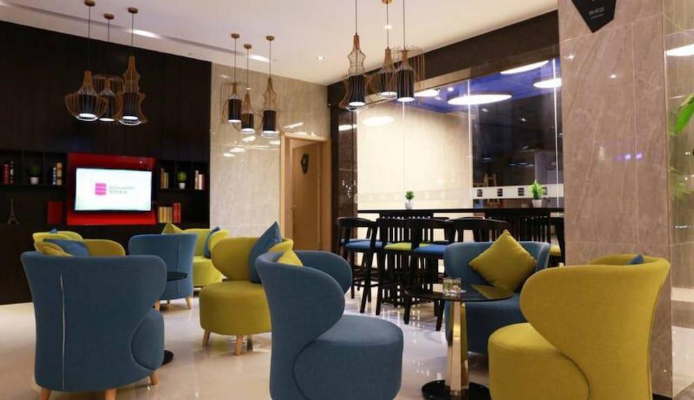 Echarm Hotel Guangzhou Kecun Metro Station Exteriör bild